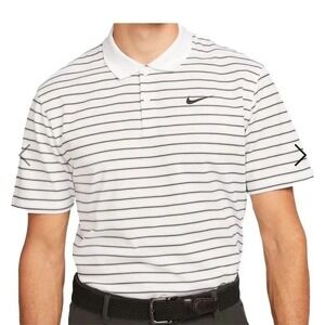 Nike Men's Size XL - Dri-FIT Victory Striped Golf Polo T-Shirt DH0829-100